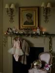 Vintage tutu/Christmas mantlepiece, Photograph, Sandra Lane